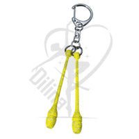 Sasaki Mini Clubs Keychain Bright Yellow