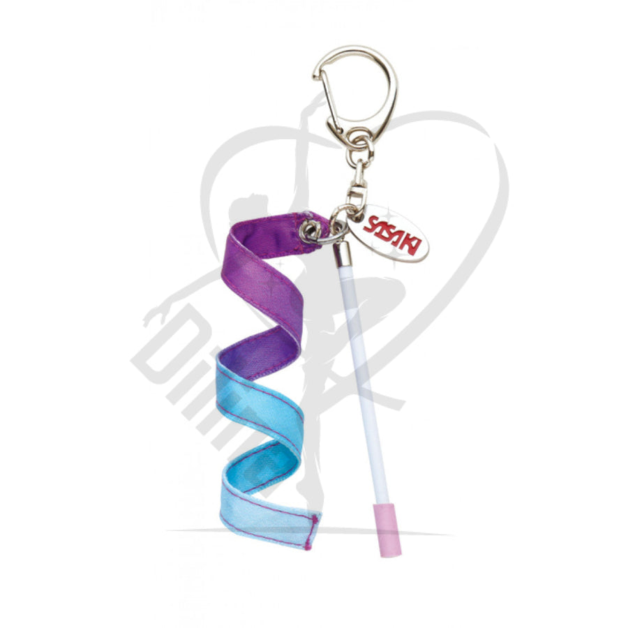 Sasaki Mini Ribbon Keychain Purple Gadgets