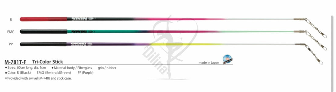 SASAKI | TRICOLOUR STICK | M-781T-F | 60CM M-781T-F | EMG Sticks