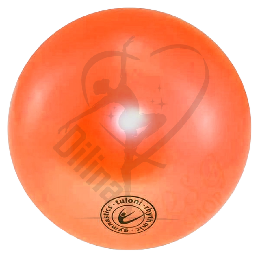 Tuloni Ball 18Cm Glitter/metallic Light Orange