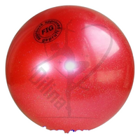 Tuloni Ball 18Cm Glitter/metallic Red