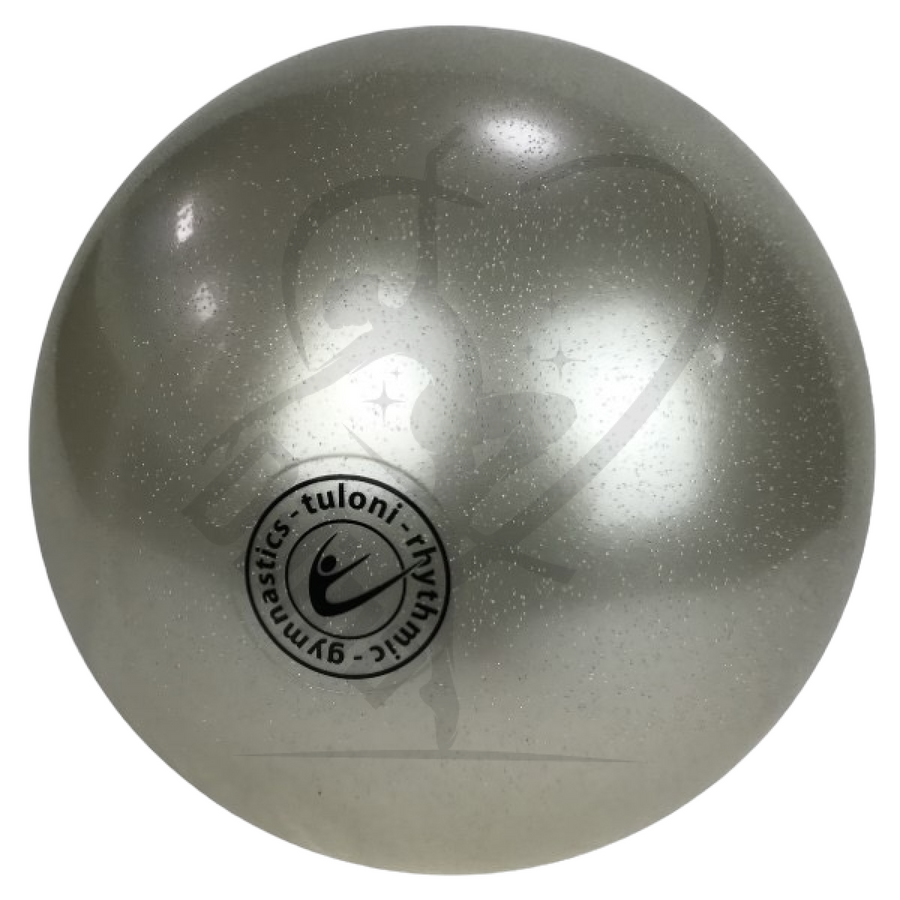 Tuloni Ball 18Cm Glitter/metallic Silver