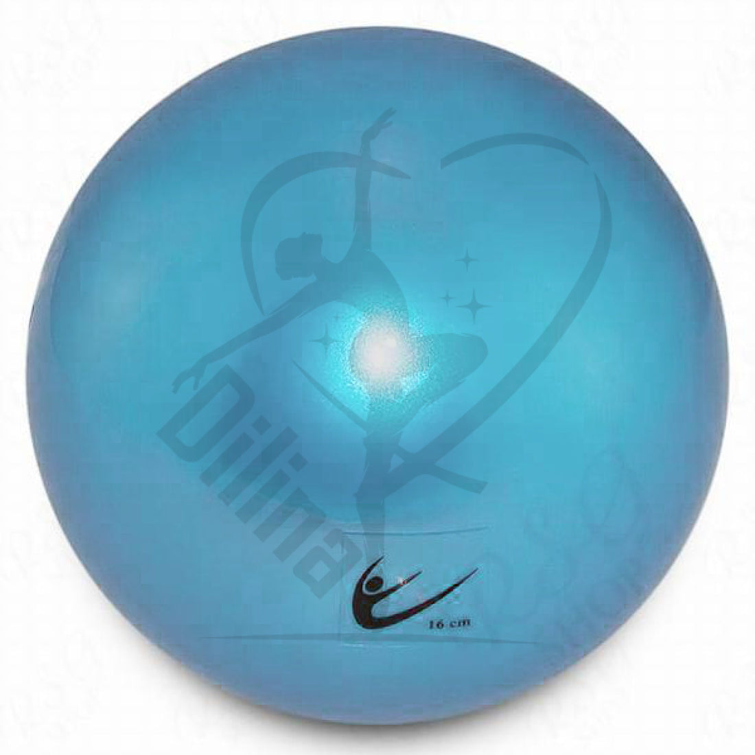 Tuloni Junior Metallic Ball 16Cm Light Blue Balls