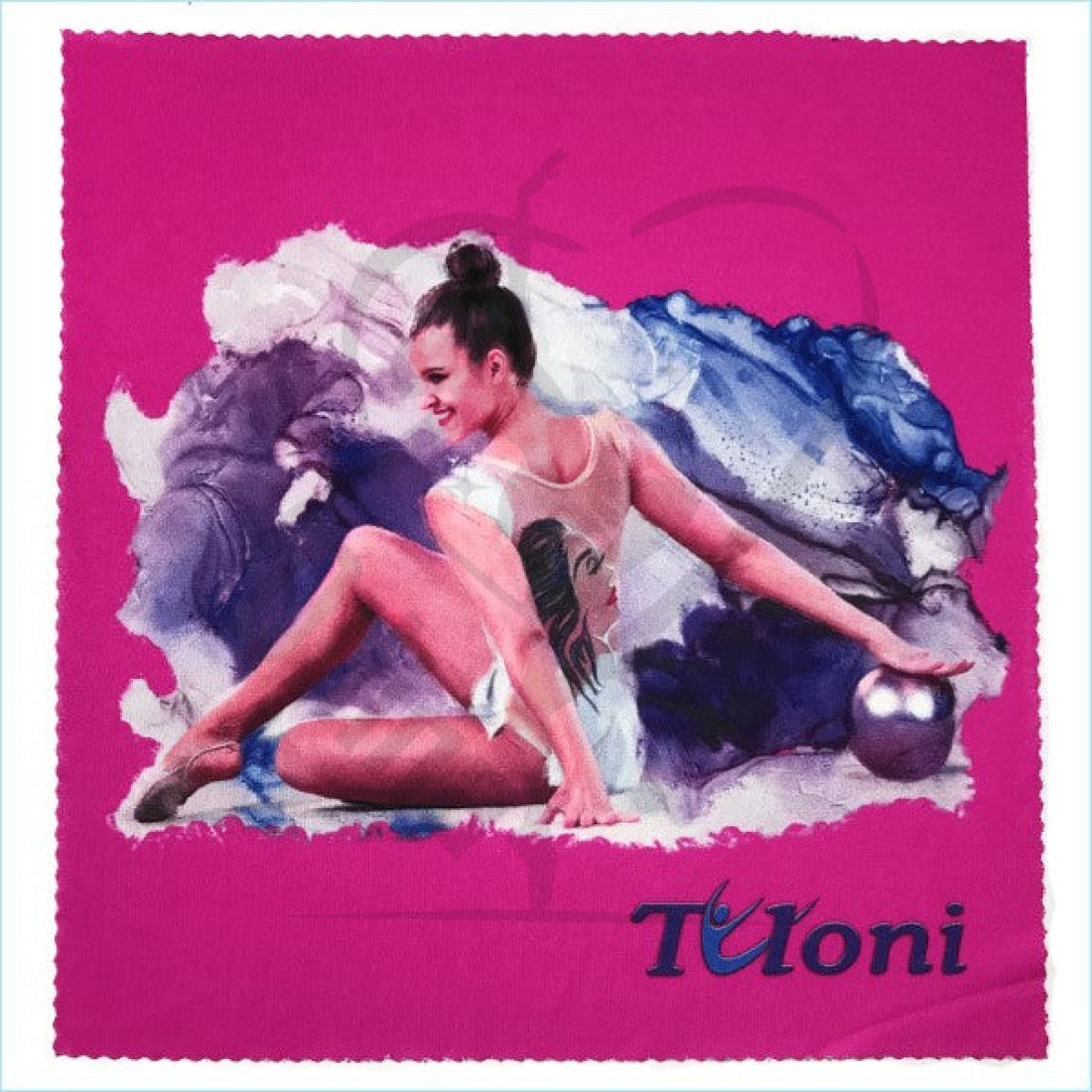 Tuloni Towel For Balls 30*30 / Fuchsia (Tow01-Fu) Accessories