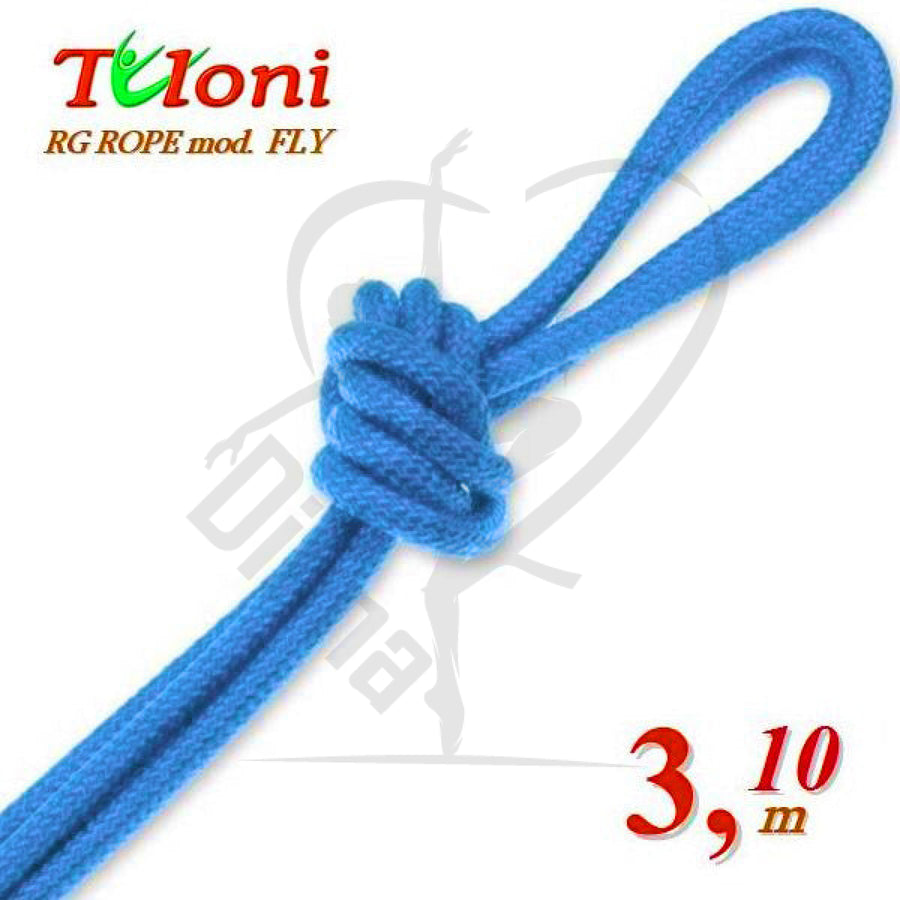 Tuloni Competition Rope For Seniors Mod. Fly 3.1M Light Blue Ropes