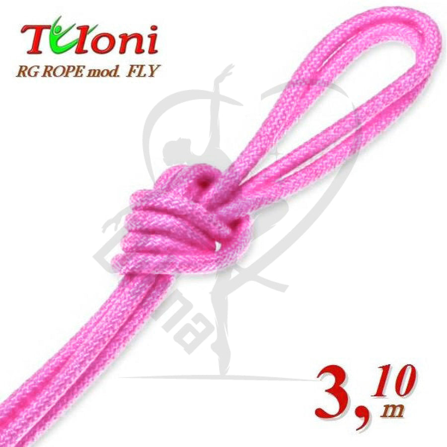 Tuloni Competition Rope For Seniors Mod. Fly 3.1M Light Pink Ropes