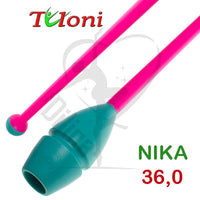 Tuloni Bi-Colour Connectable Clubs Mos. Nika 36Cm Turquoise X Pink