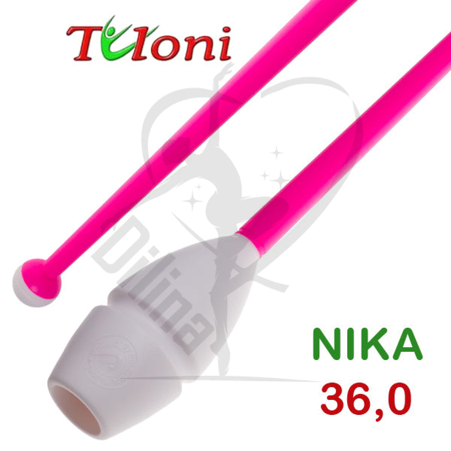 Tuloni Bi-Colour Connectable Clubs Mos. Nika 36Cm White X Pink