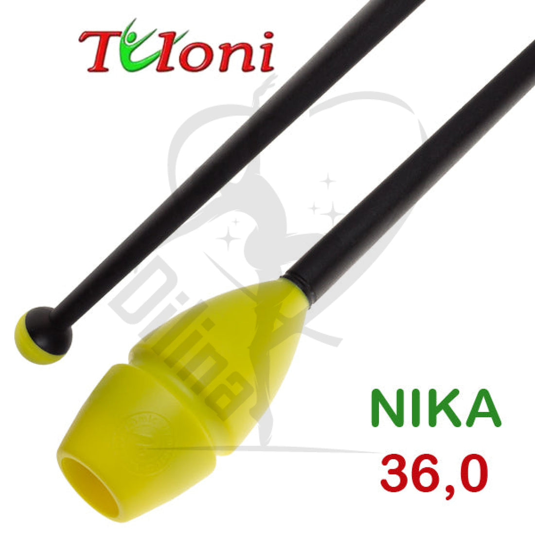 Tuloni Bi-Colour Connectable Clubs Mos. Nika 36Cm Yellow X Black