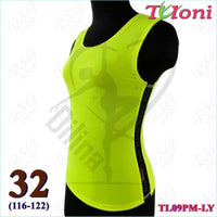 Tuloni Long Mesh Tank Top Lime 32 (116-122) T Shirts & Tops