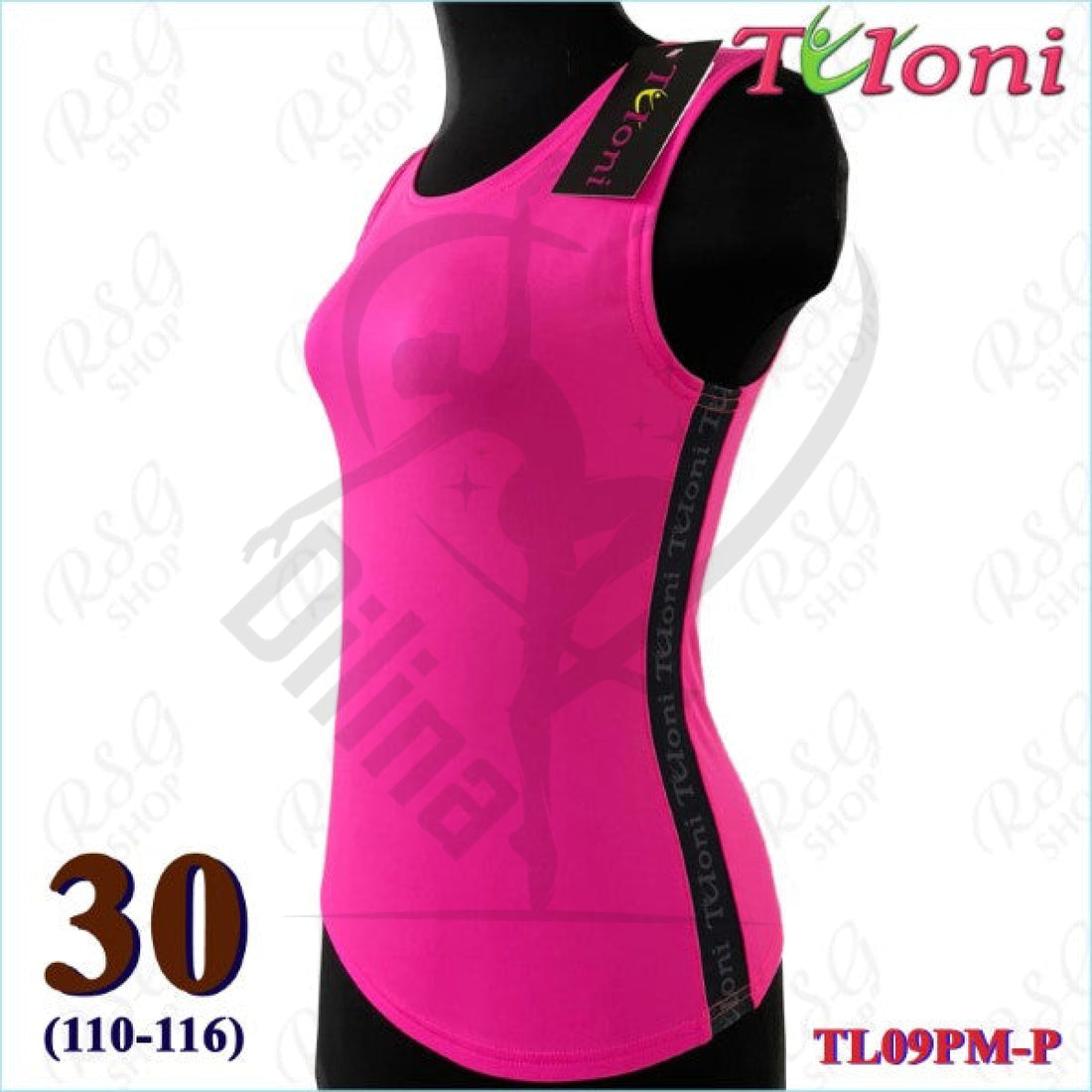 Tuloni Long Mesh Tank Top Pink 30 (110-116) T Shirts & Tops