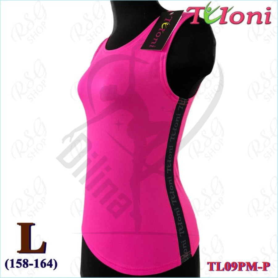 Tuloni Long Mesh Tank Top Pink L (158-164) T Shirts & Tops