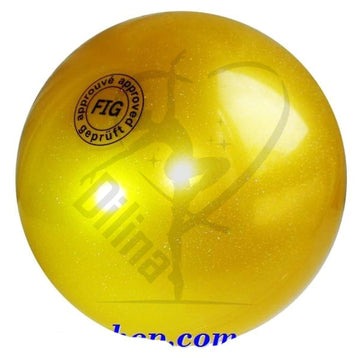 Tuloni Metallic Glitter Ball 16Cm Gold Balls
