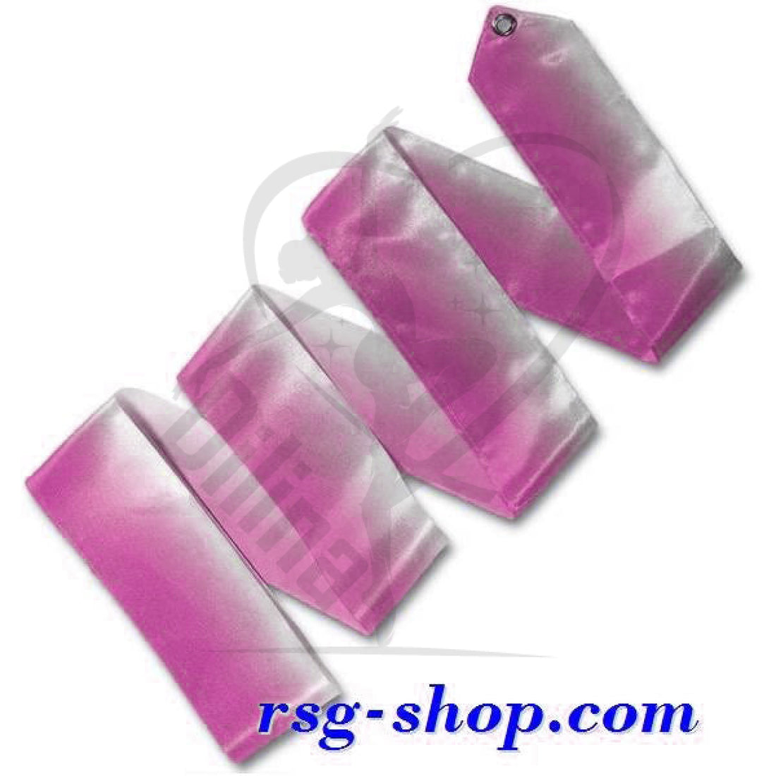 Tuloni Two-Colour Ribbon 5M White X Pink