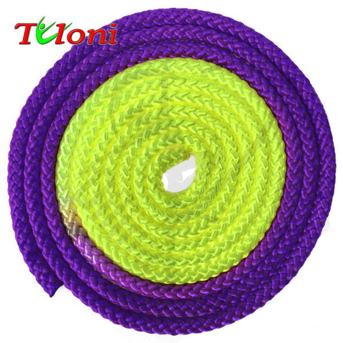 Tuloni Multicolour Rope 3M Violet X Yellow Ropes