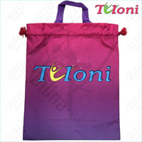 Tuloni Shoe Bag Purple X Light Blue Holders