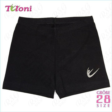 Tuloni Shorts Black With Logo 28 (104-110)