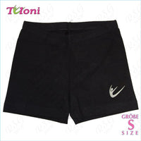 Tuloni Shorts Black With Logo S (146-152)