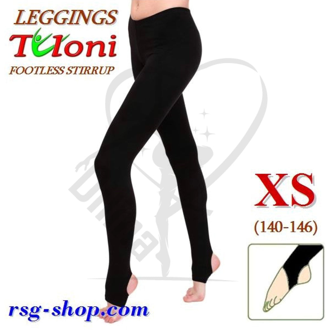 Tuloni Stirrup Leggings Xs (140-146) Tights