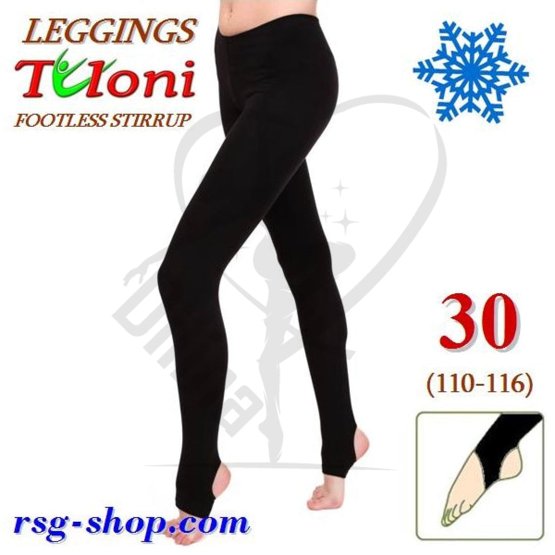 Tuloni Stirrup Winter Leggings 30 (110-116)