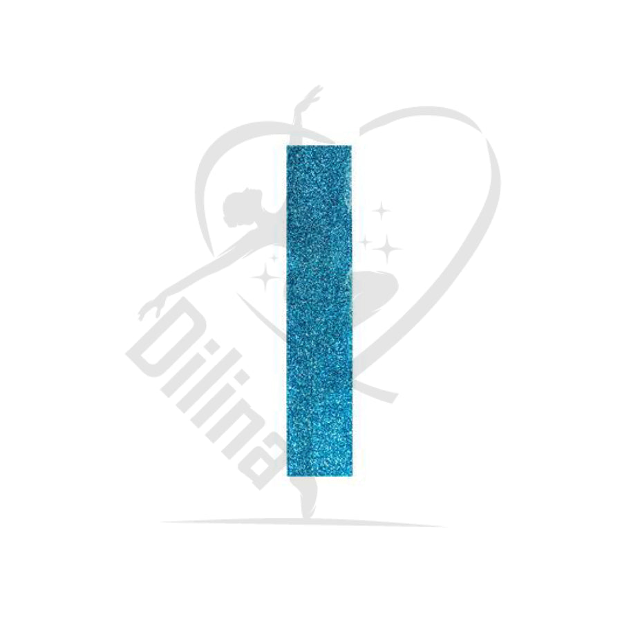 Pastorelli Holographic Or Glitter Adhesive Stripes Light Blue Tapes