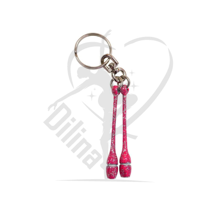 Pastorelli Mini Clubs Key Ring Fluo Pink Gadgets