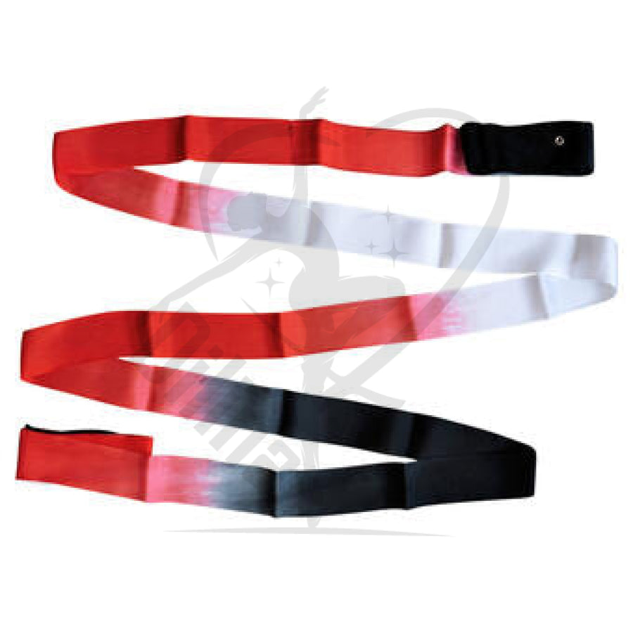 Pastorelli Shaded Ribbon 5M Black-Red-White